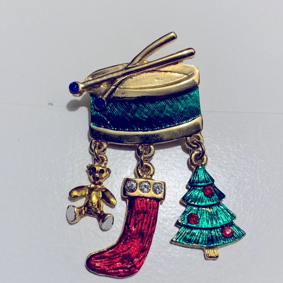 Holiday lapel pins - set of 3 - Picture 5 of 5